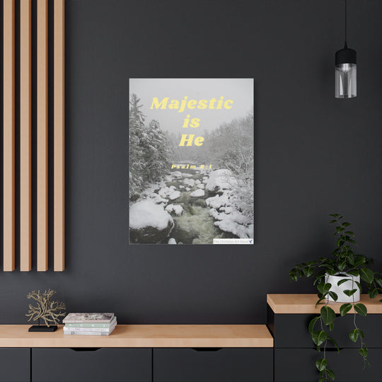 Psalm 8:1 Canvas