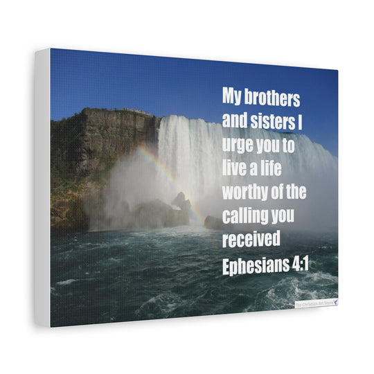 Ephesians 4:1 Canvas