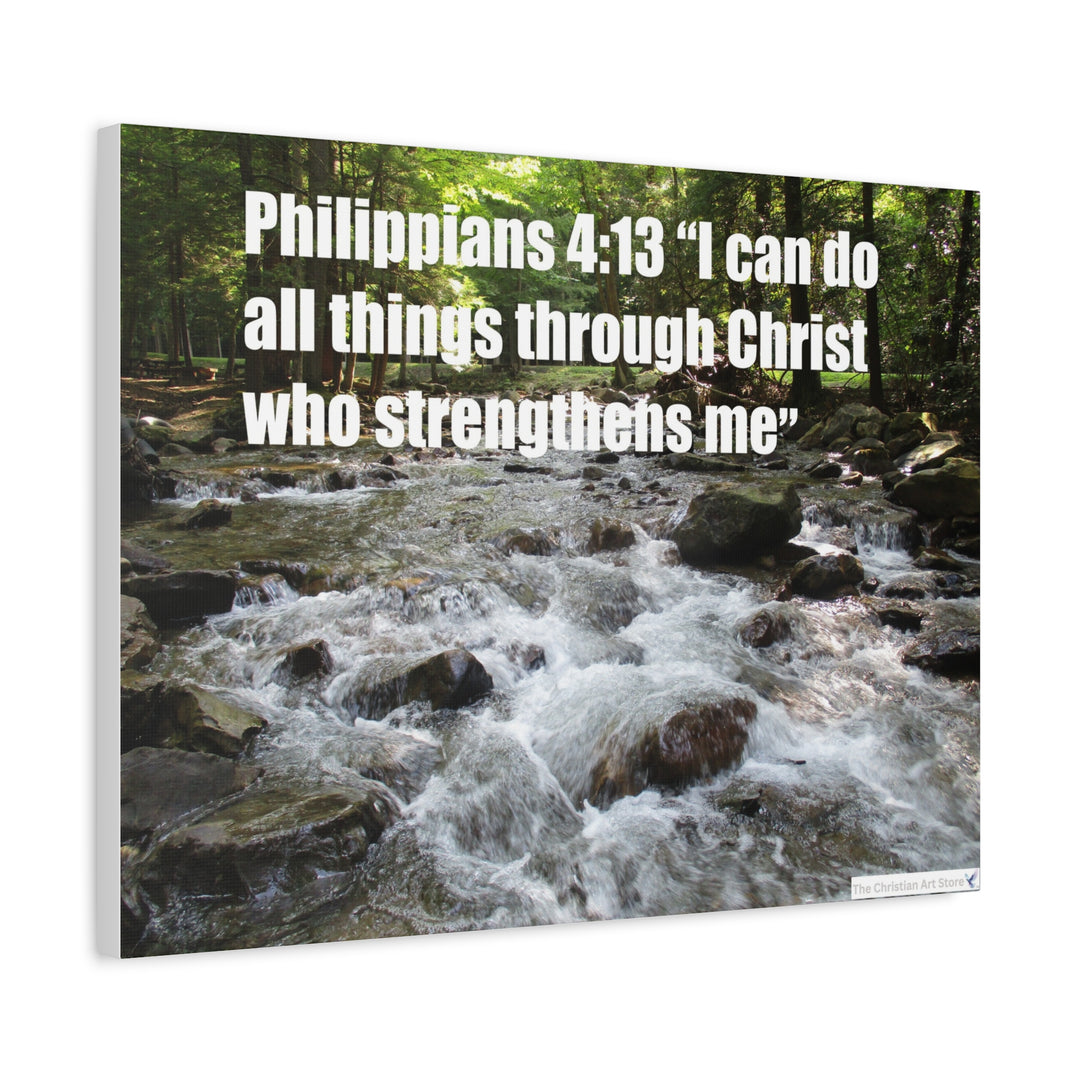 Philippians 4:13 Canvas