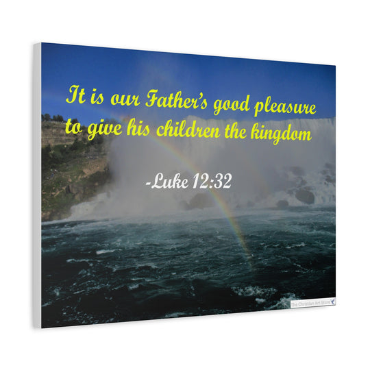 Luke 12:32 Canvas