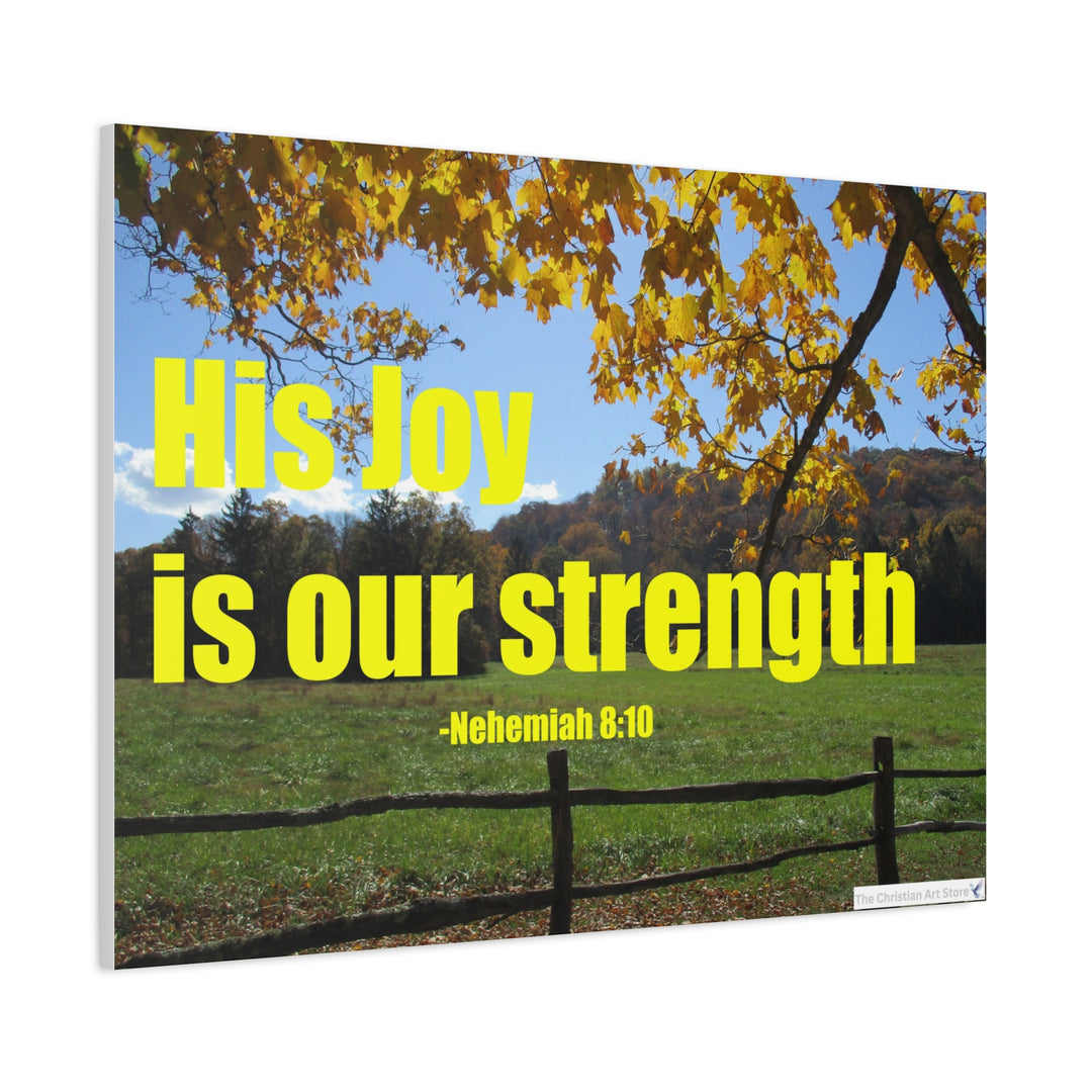 Nehemiah 8:10 Canvas