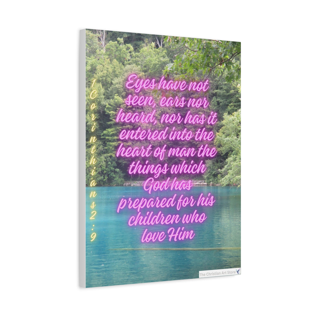 1 Corinthians 2:9 Canvas