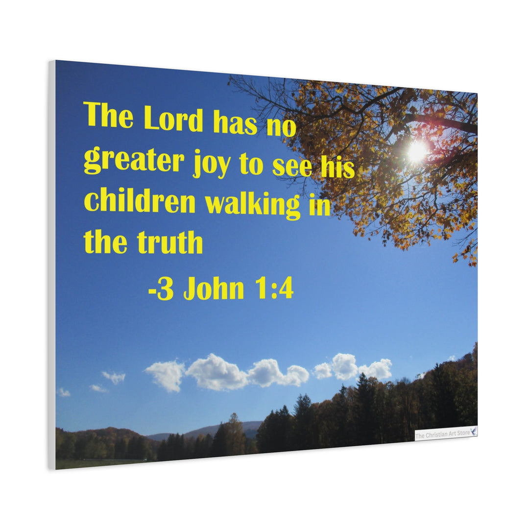 3 John 1:4 Canvas