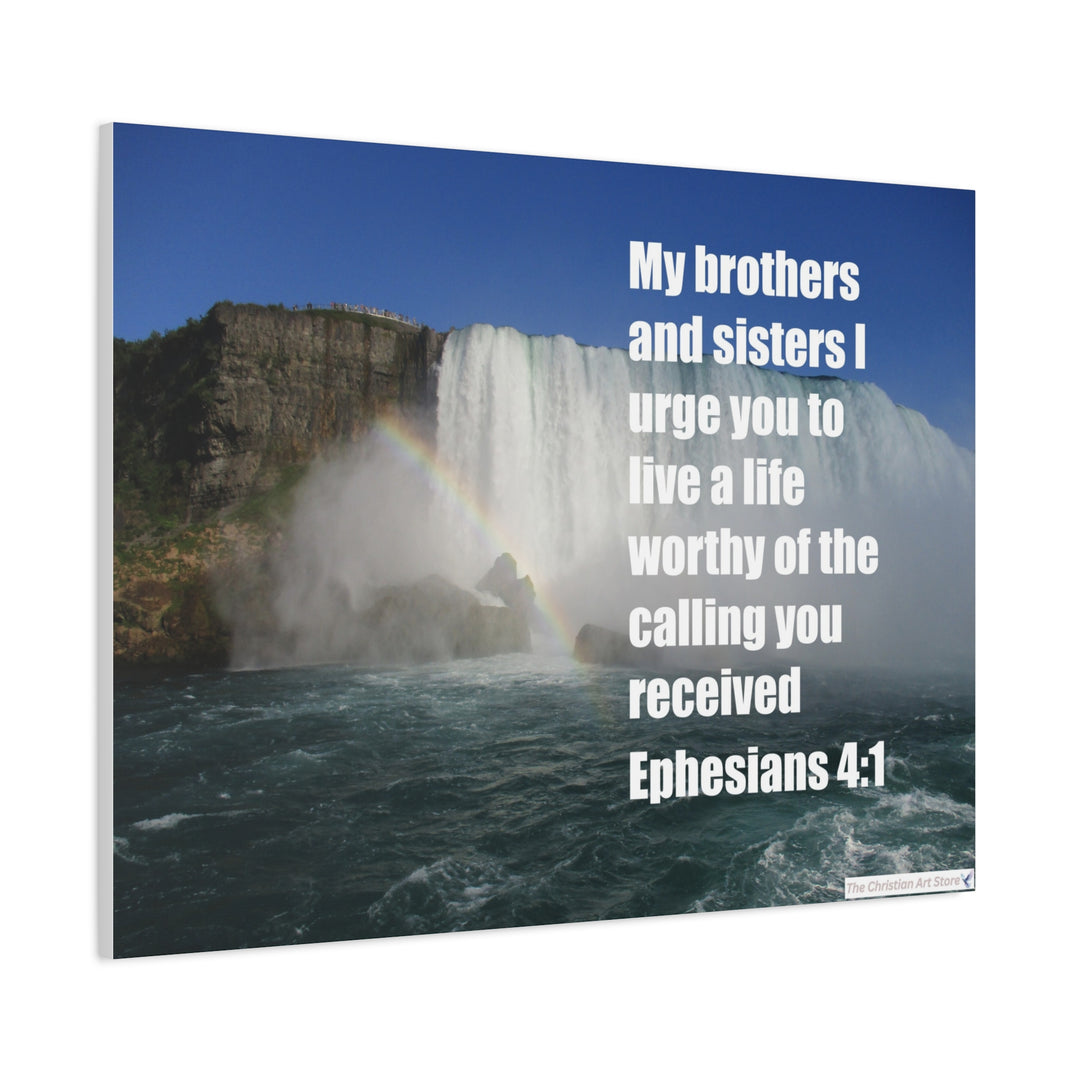 Ephesians 4:1 Canvas