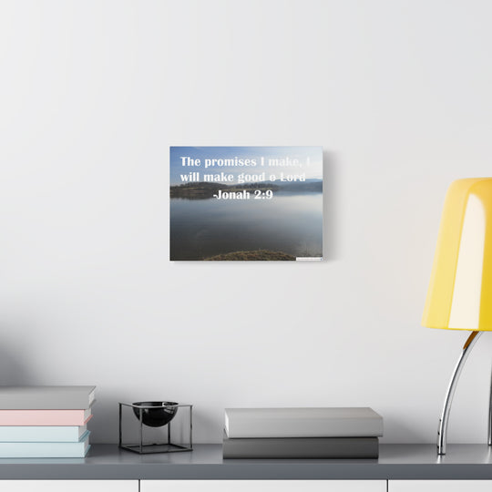 Jonah 2:9 Canvas