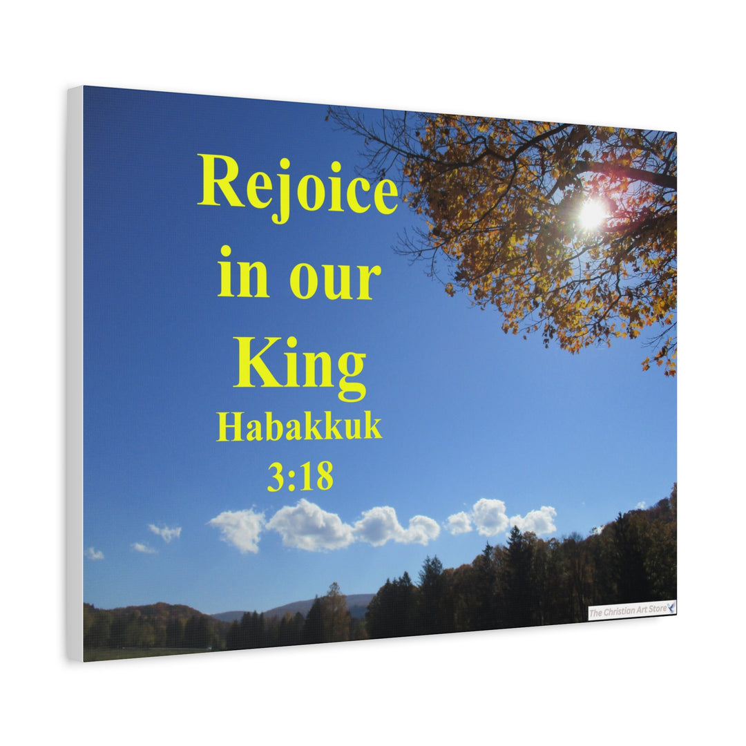 Habakkuk 3:18 Canvas