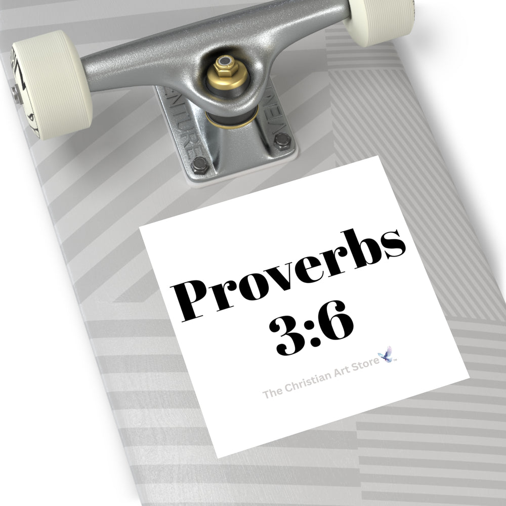 Proverbs 3:6 Sticker