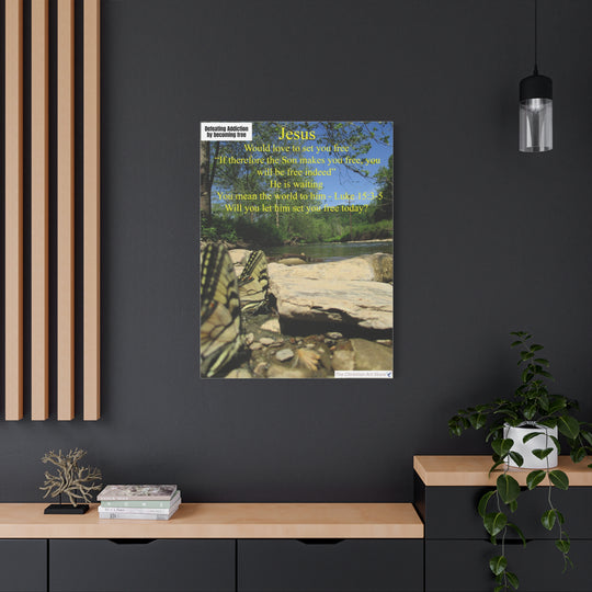 Defeating addiction canvas