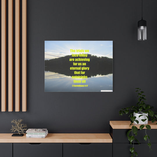 2 Corinthians 4:17 Canvas