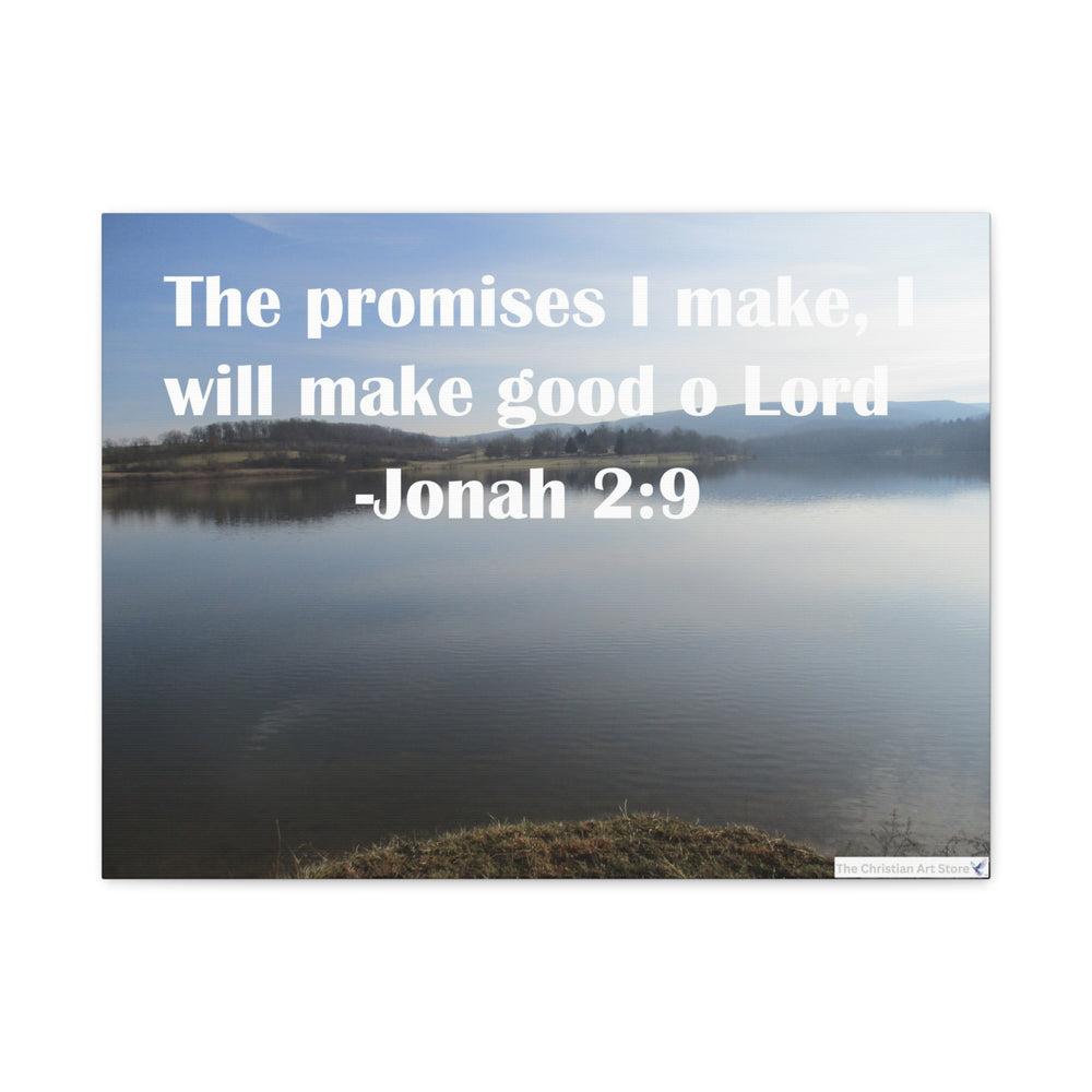 Jonah 2:9 Canvas