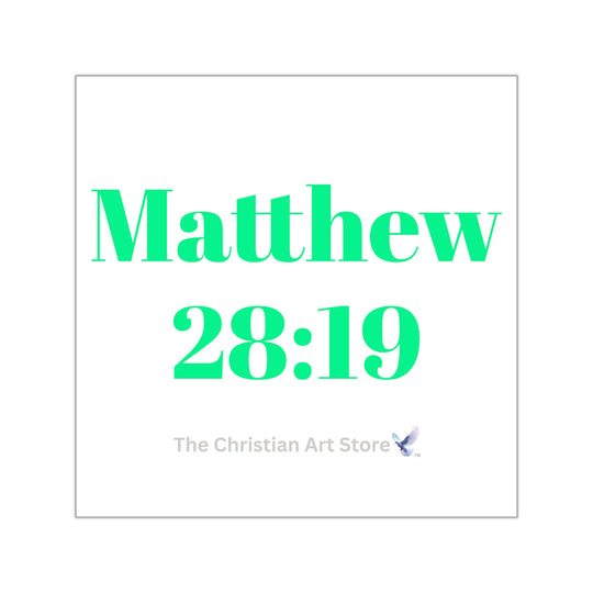 Matthew 28:19 Sticker