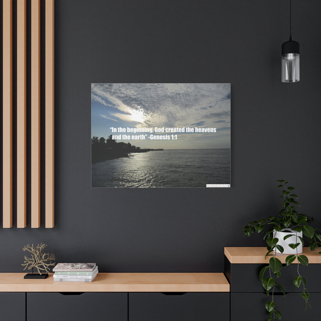 Genesis 1:1 Canvas