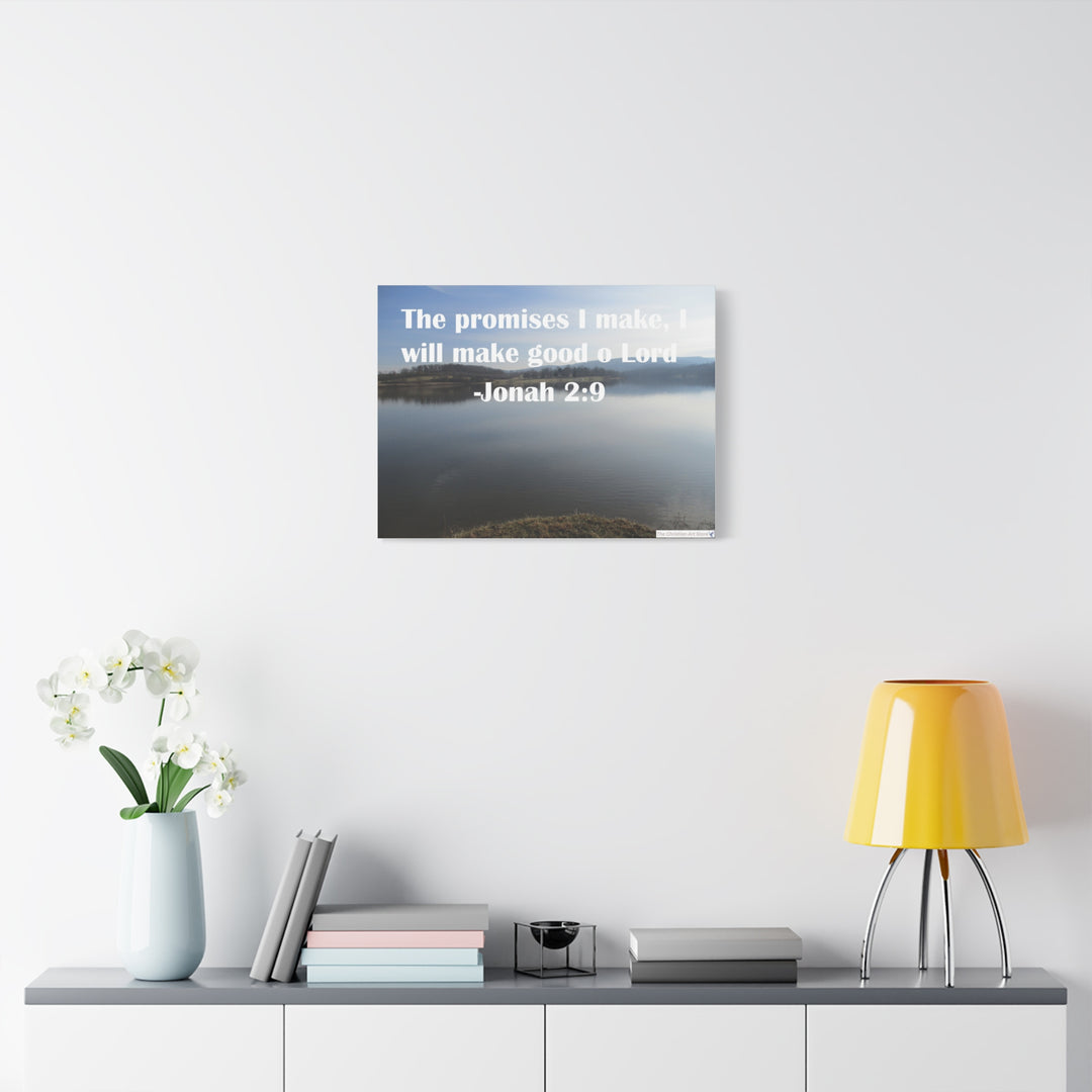 Jonah 2:9 Canvas