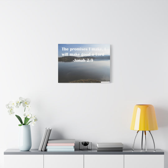 Jonah 2:9 Canvas
