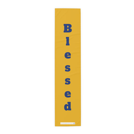 "Blessed" Table Runner