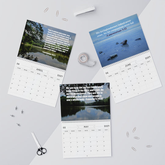 2027 Bible Verse Calendar