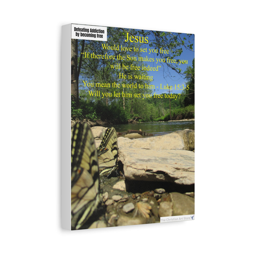 Defeating addiction canvas