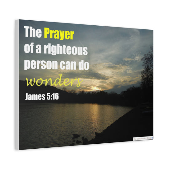 James 5:16 Canvas