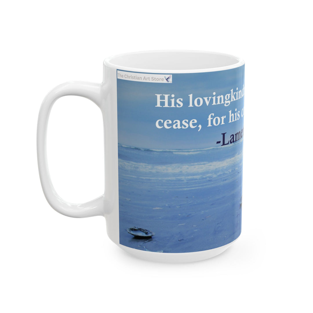 Lamentations 3:22 Mug