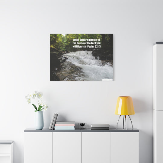 Psalm 92:13 Canvas