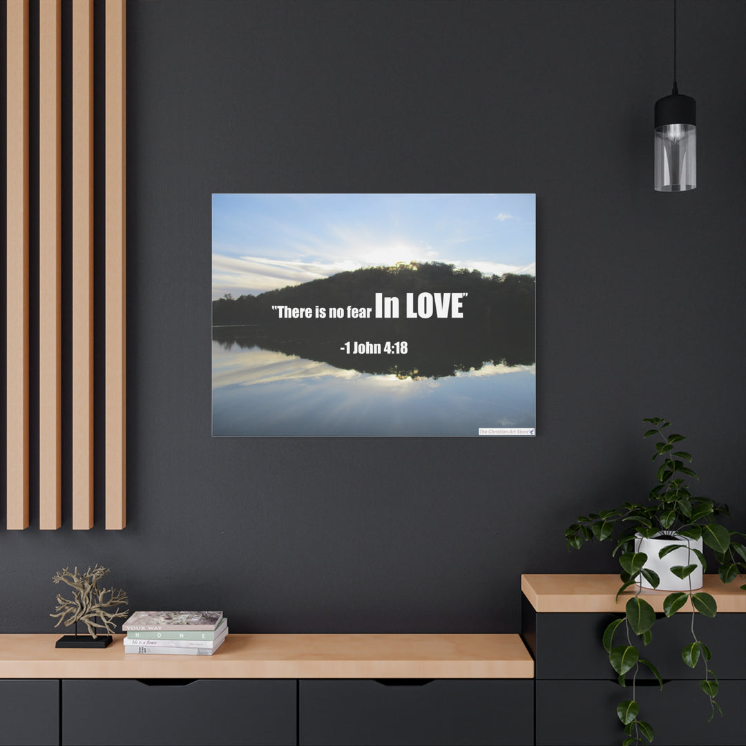 1 John 4:18 Canvas