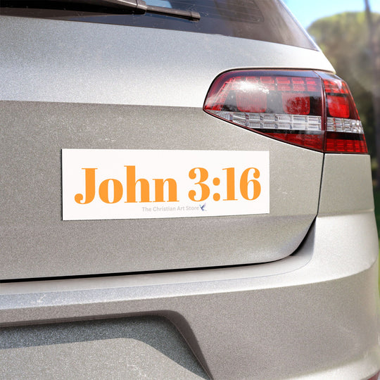 John 3:16 Salvation Car Magnet