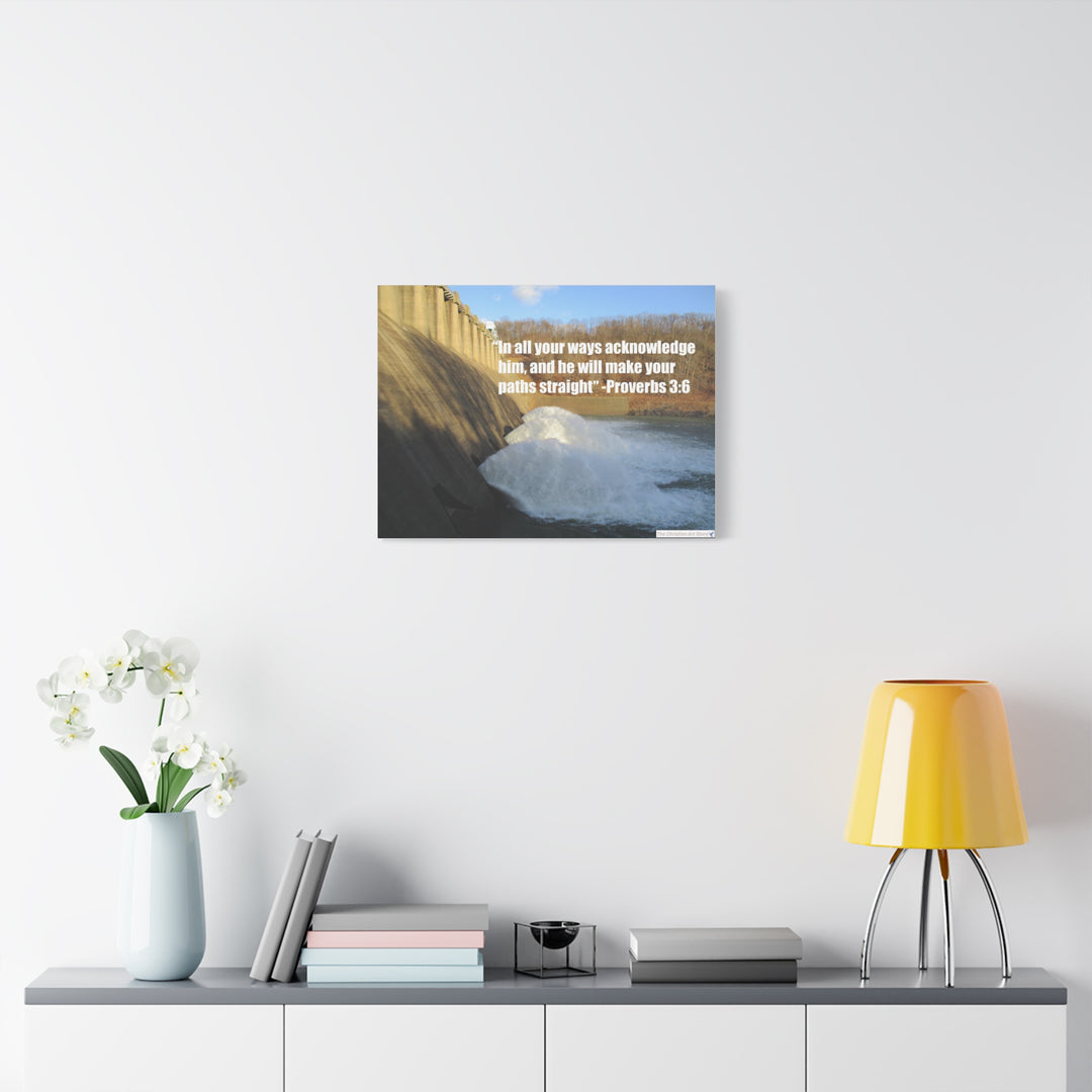 Proverbs 3:6 Canvas