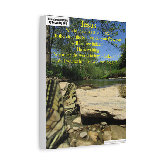 Defeating addiction canvas