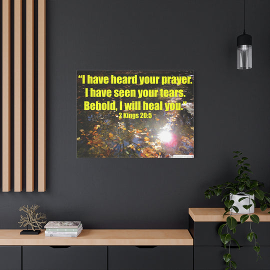 2 Kings 20:5 Canvas