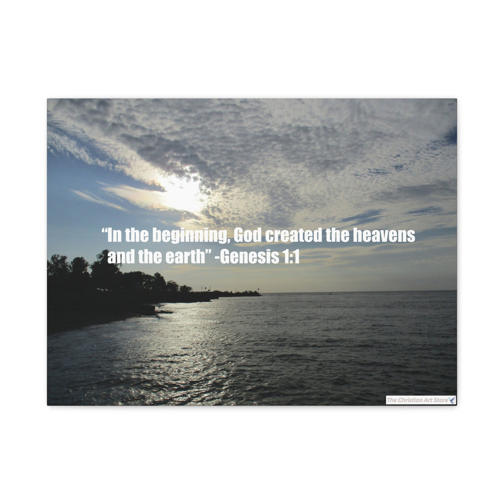 Genesis 1:1 Canvas