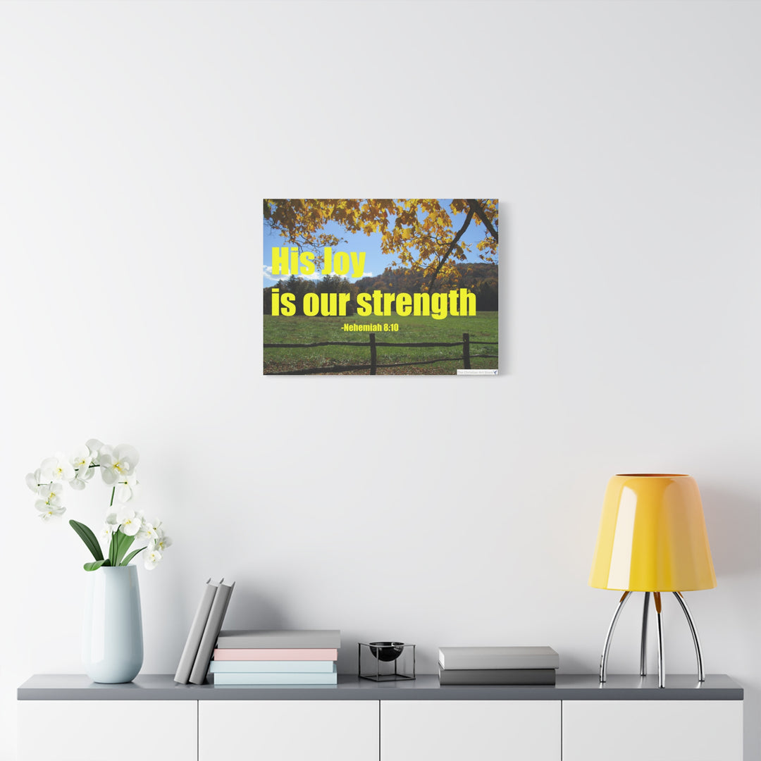 Nehemiah 8:10 Canvas