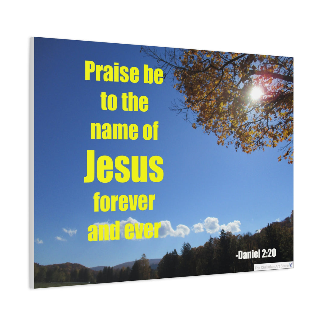Daniel 2:20 Canvas