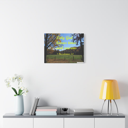 1 Thessalonians 5:1 Canvas