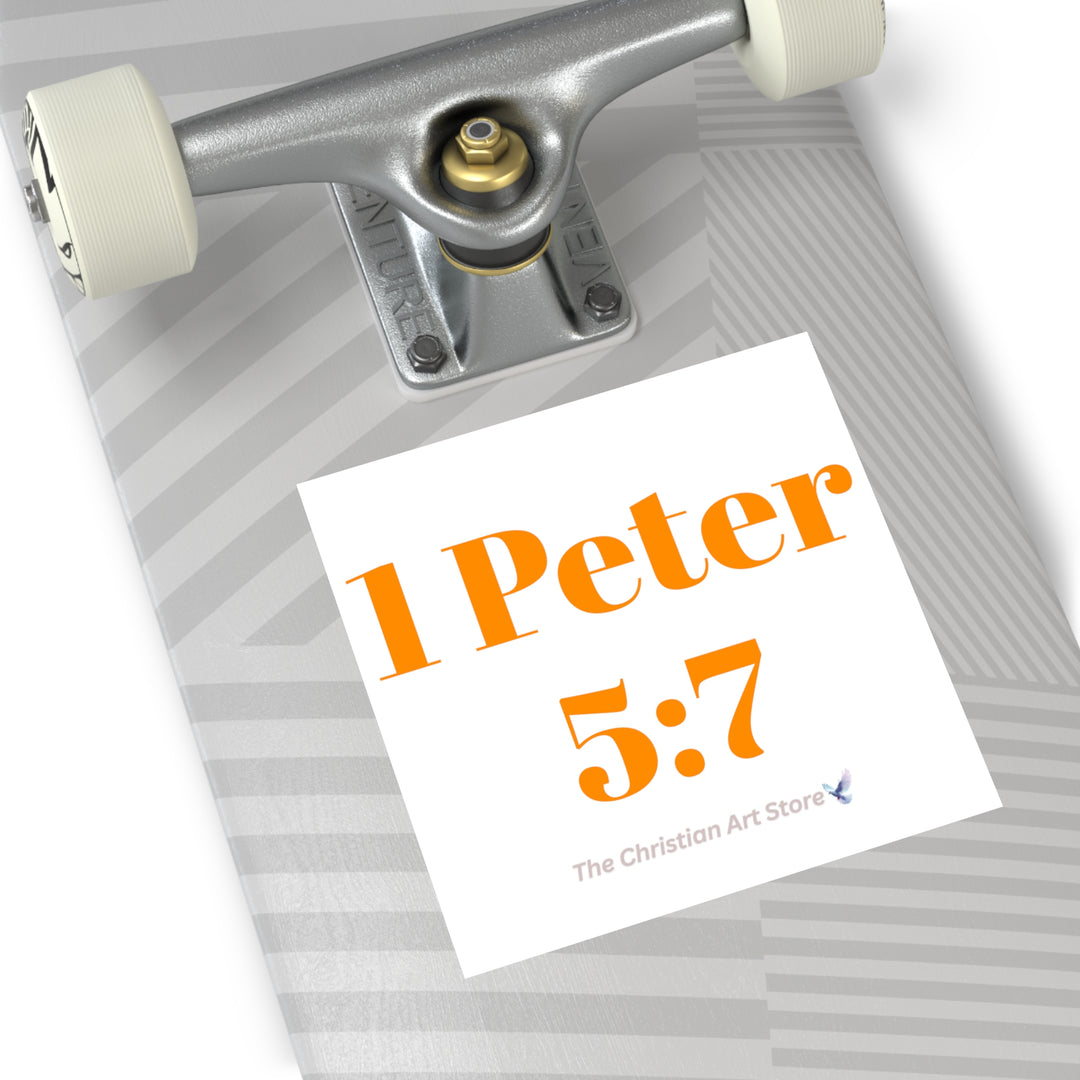 I Peter 5:7 Sticker
