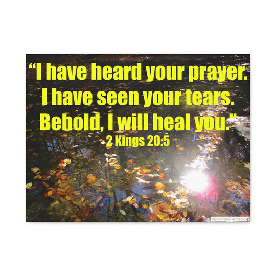2 Kings 20:5 Canvas