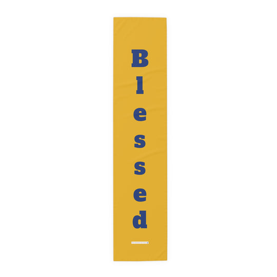 "Blessed" Table Runner