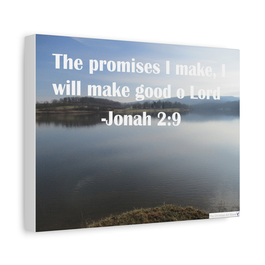 Jonah 2:9 Canvas