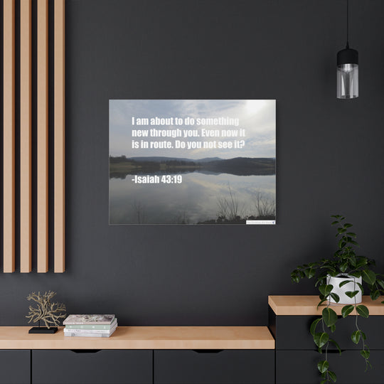 Isaiah 43:19 Canvas