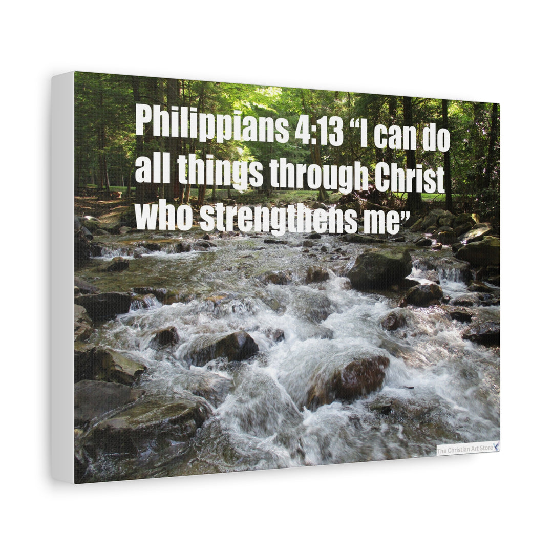 Philippians 4:13 Canvas