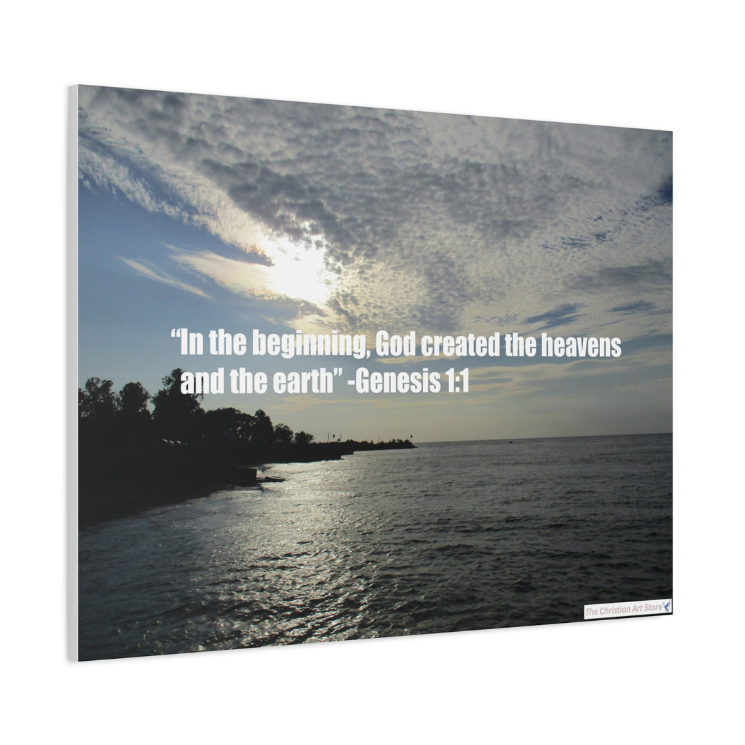 Genesis 1:1 Canvas