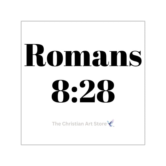 Romans 8:28 Sticker