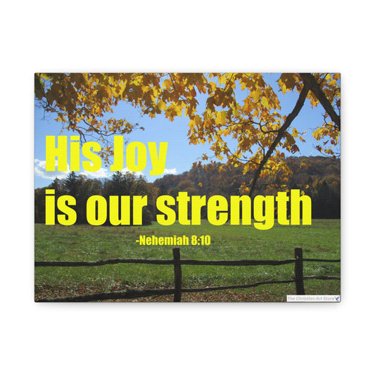 Nehemiah 8:10 Canvas