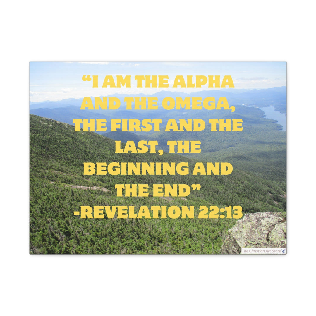 Revelation 22:13 Canvas