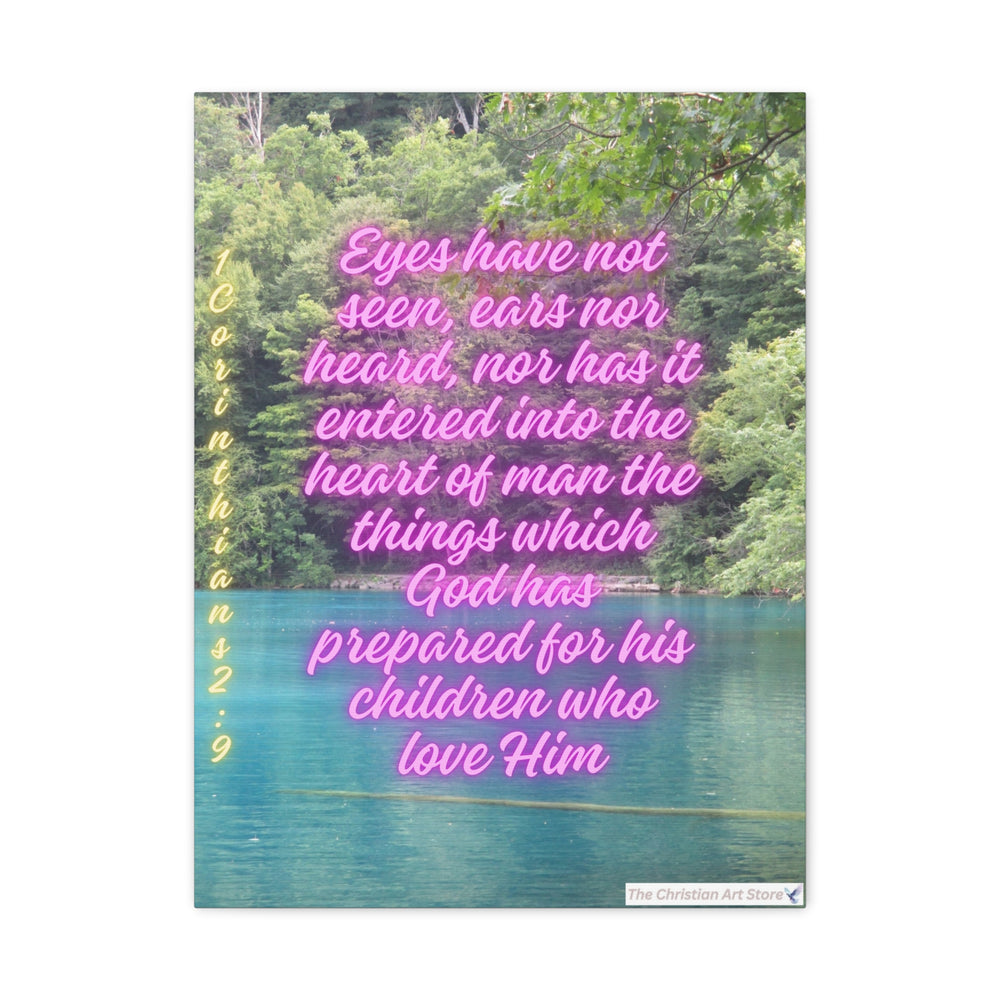 1 Corinthians 2:9 Canvas