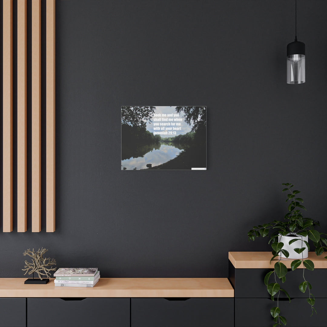 Jeremiah 29:13 Canvas