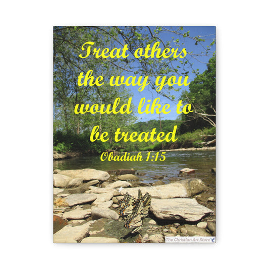 Obadiah 1:15 Canvas