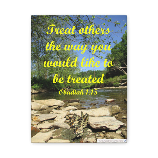 Obadiah 1:15 Canvas