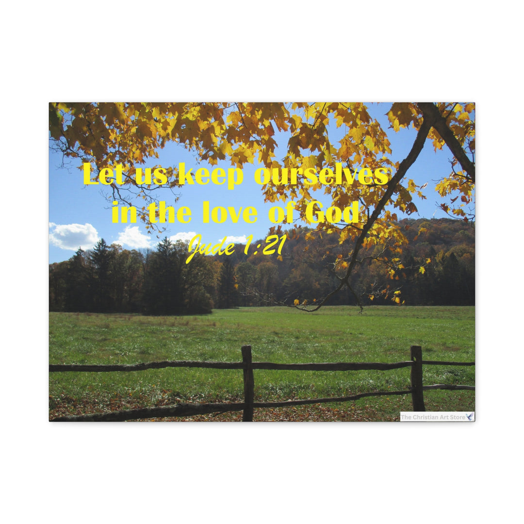 Jude 1:21 Canvas