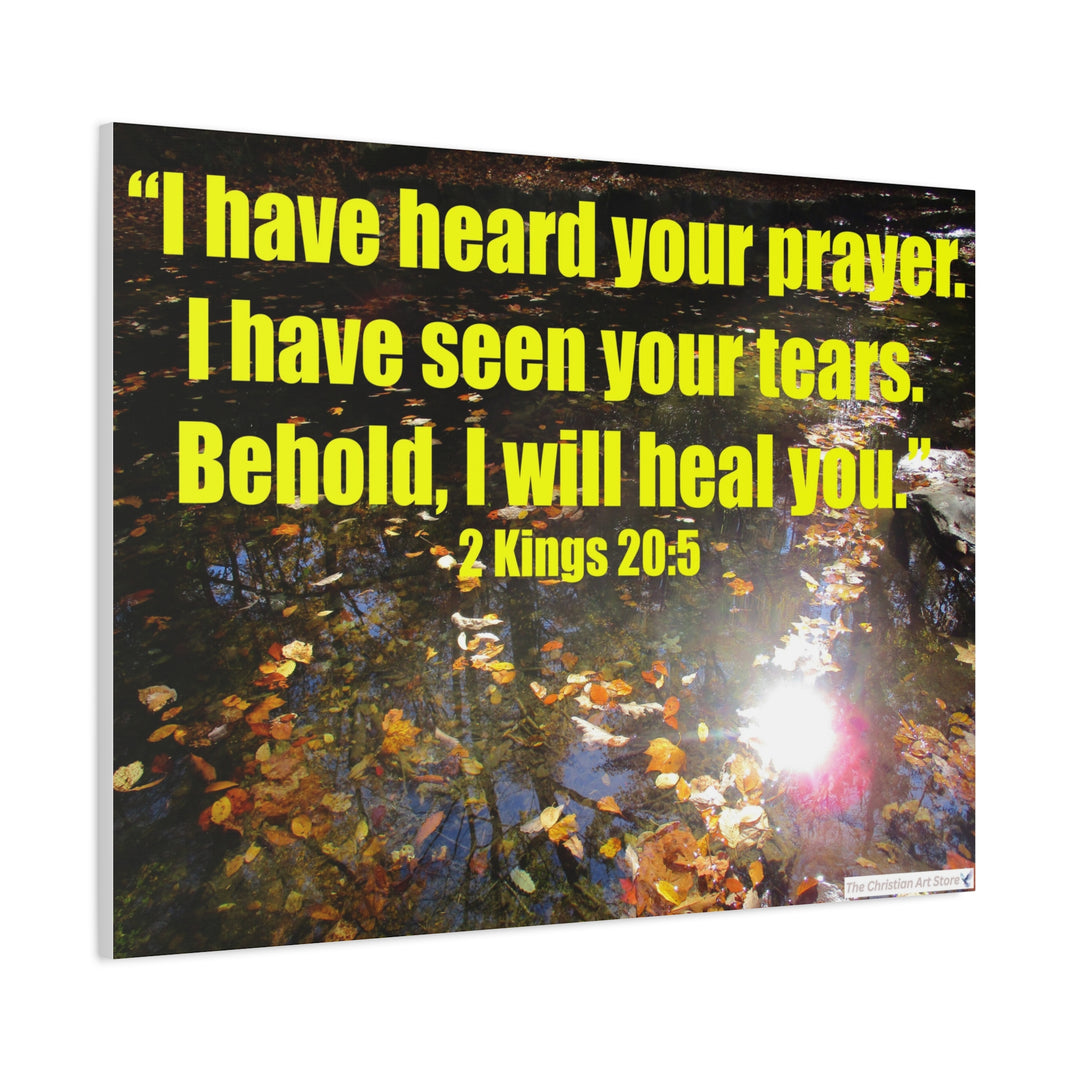 2 Kings 20:5 Canvas