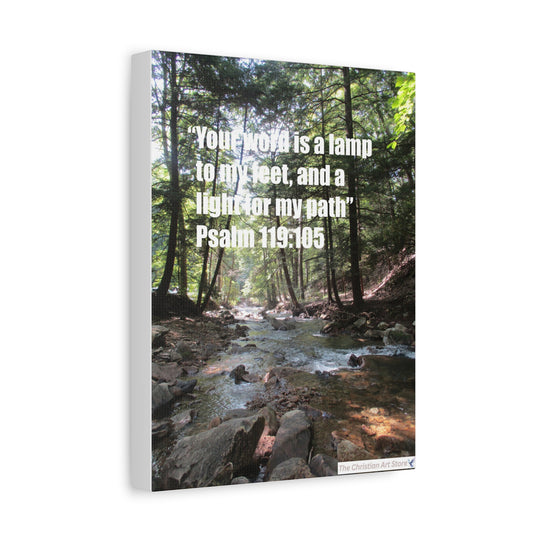 Psalm 119:105 Canvas
